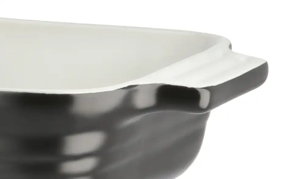 KHG Auflaufform Schwarz 26,7 cm
