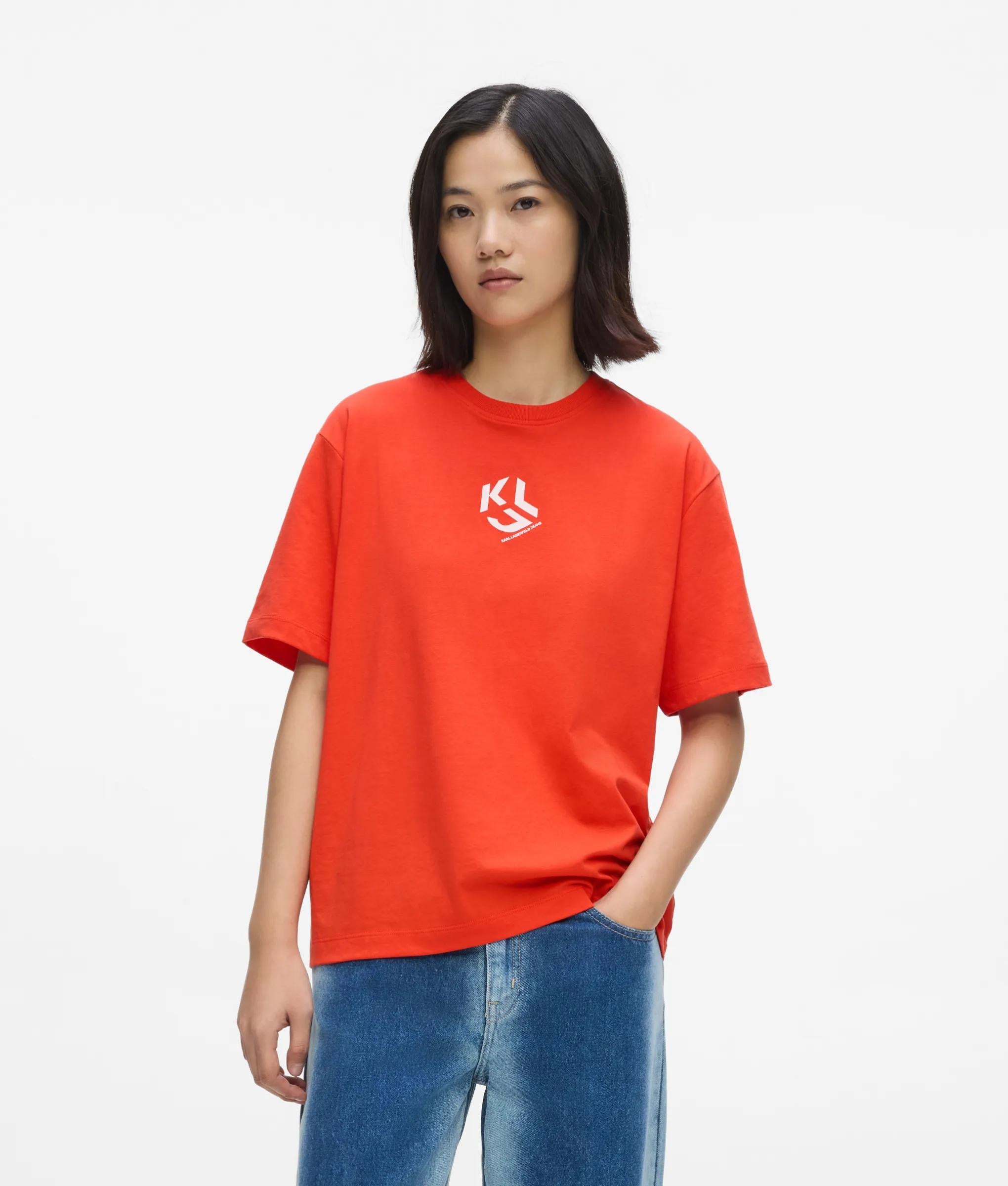 Regular-fit T-shirt met Monogram