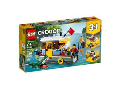 LEGO Woonboot aan de rivier (31093)