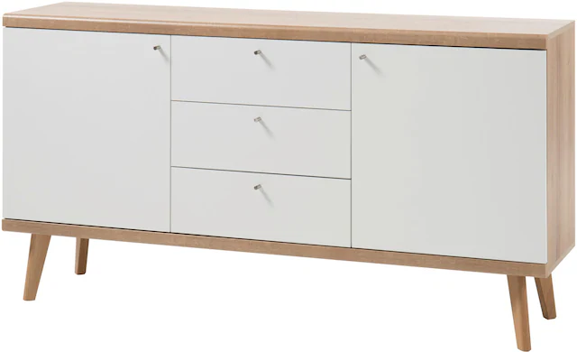 Home affaire Sideboard »Merle« im skandinavischen Design, Breite 160 cm