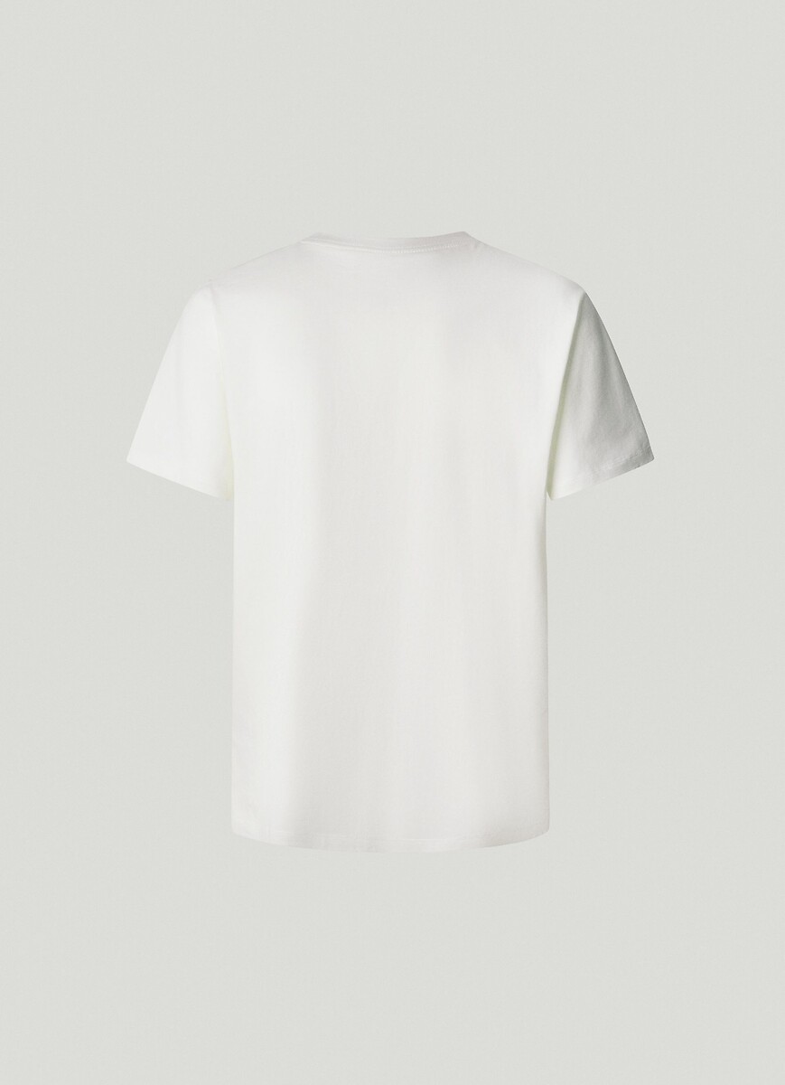 PEPE JEANS<br>Camiseta com gola redonda e logotipo