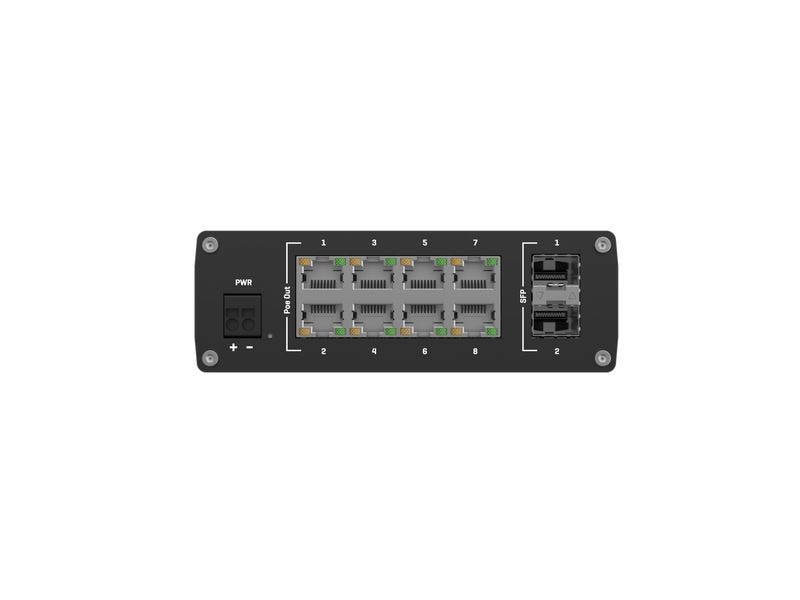 Teltonika PoE  Switch TSW200 10 Port Industrial Unmanaged PoE  Switch
