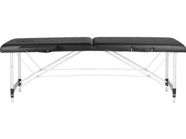 Activeshop sammenklappelig massagebriks ALUMINIUM COMFORT ACTIV FIZJO 2 SEGMENTER SORT