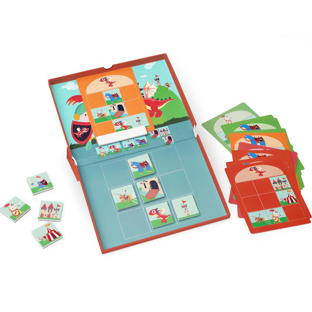 Scratch europe magnetisch denkspel - ridders en draken