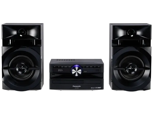 Panasonic SC-UX104 - Minisystem - 300 Watt (Total) - sort