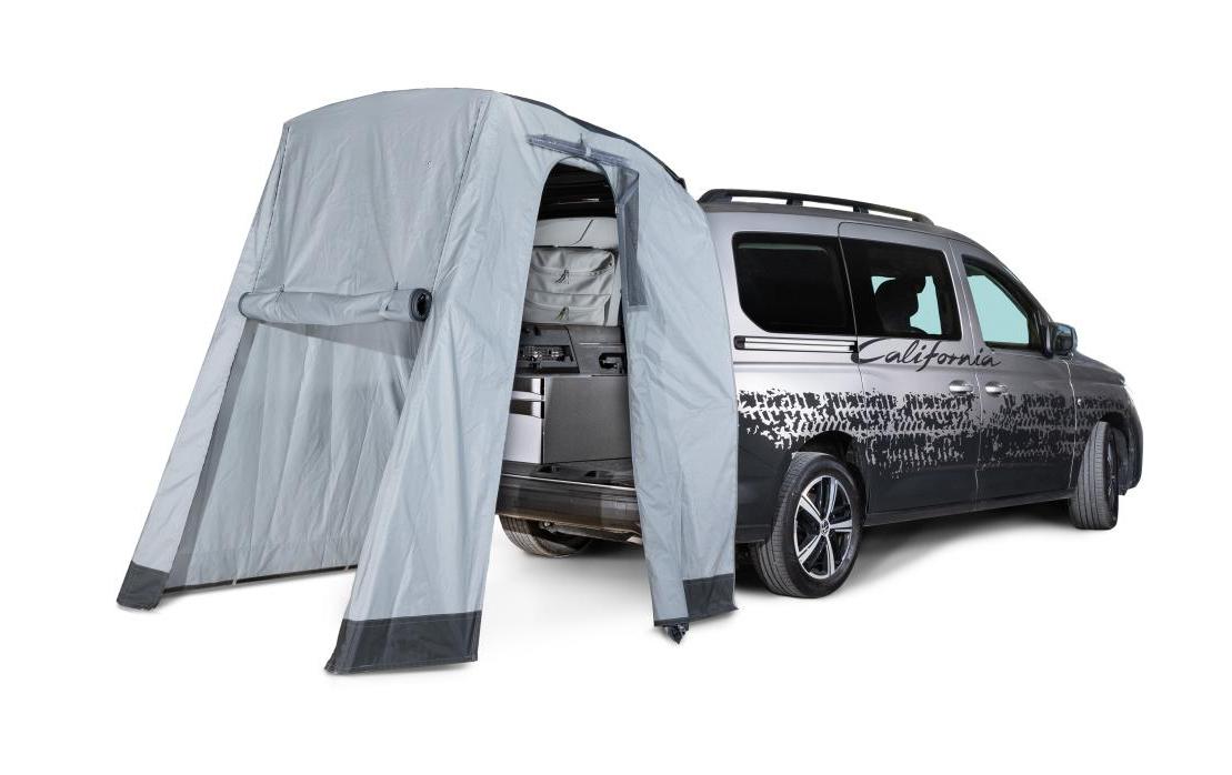Heckzelt – VW Caddy 5 / Ford Connect, hellgrau<br>Heckzelt
