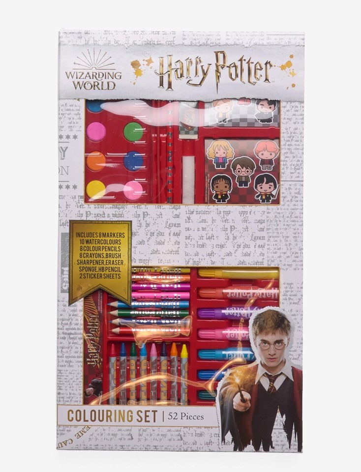 Harry Potter - Tegnekuffert (52 dele)