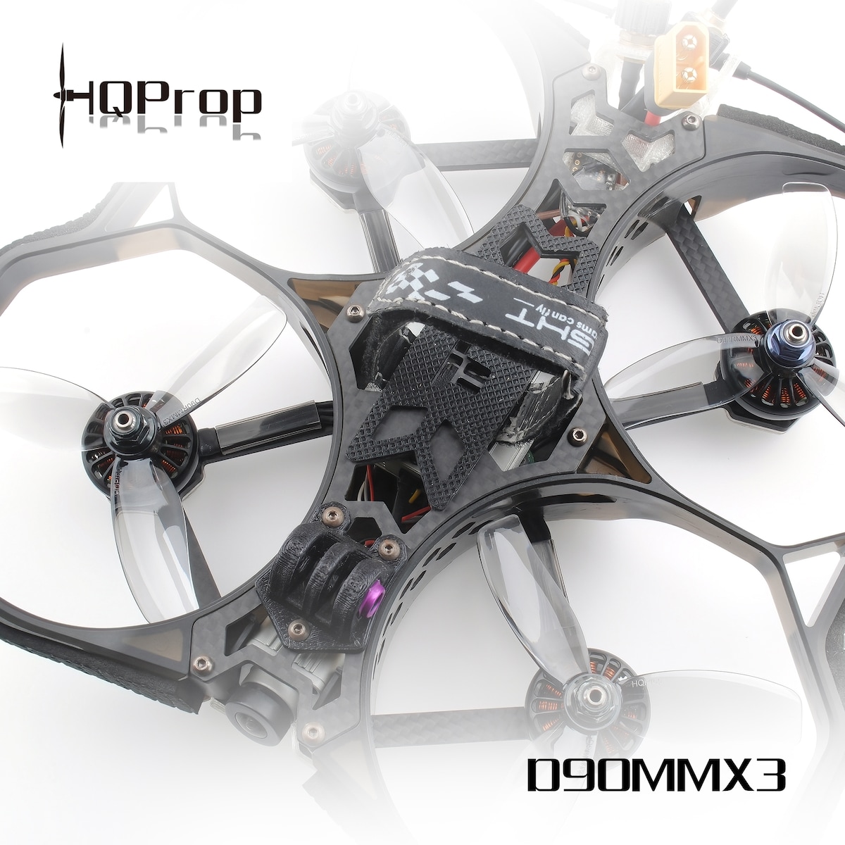 HQ Durable Prop D90MMX3 Grey Cinewhoop