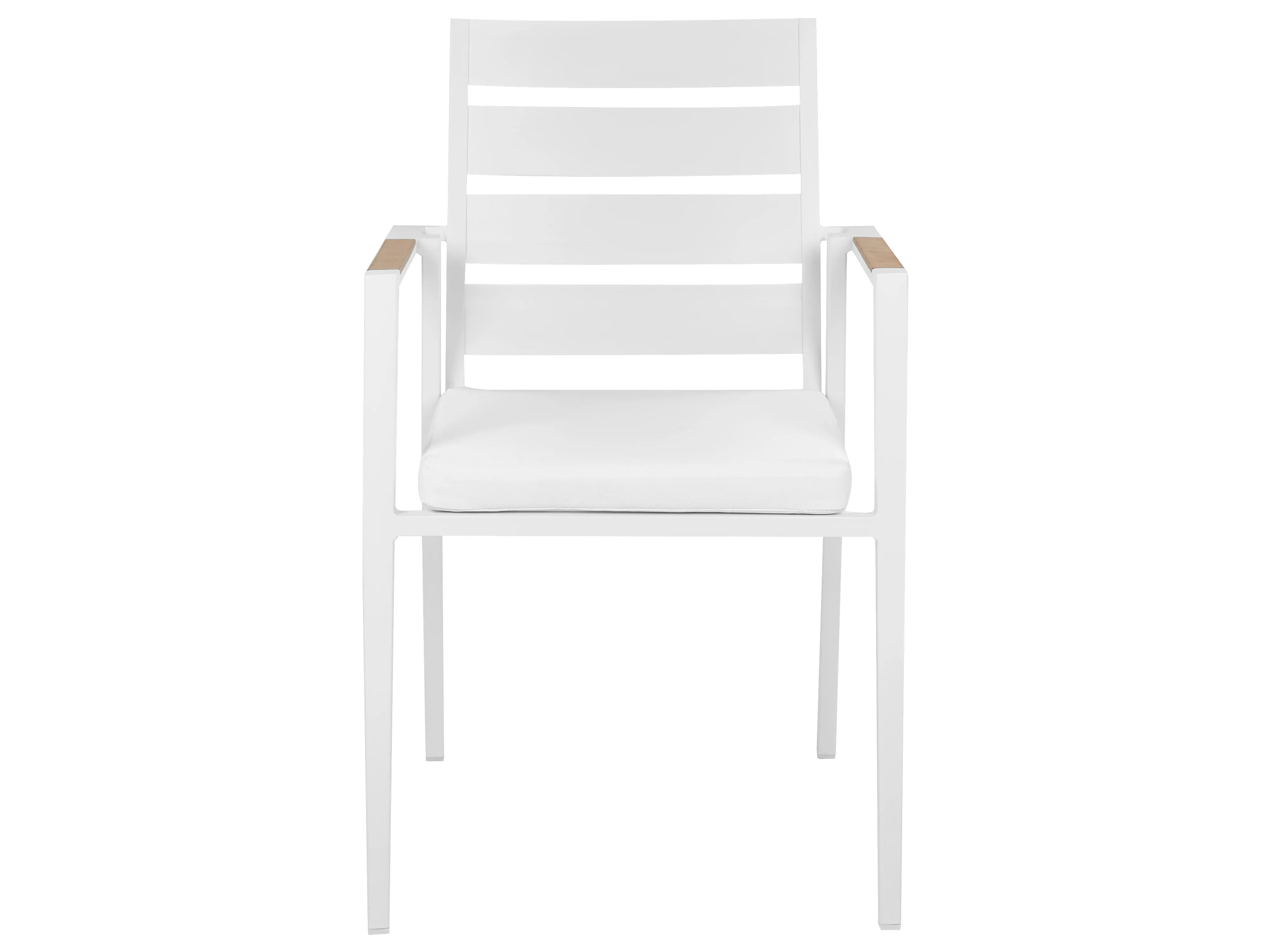 Tuinset 6-zits VALCANETTO/TAVIANO Metaal Wit