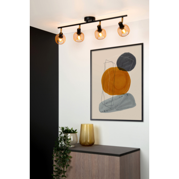 Lucide MAREN plafondspot mat goud / Messing