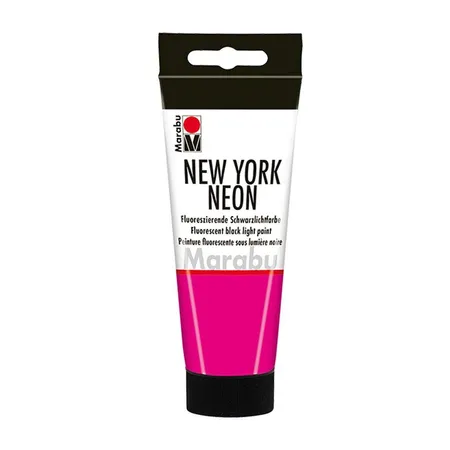 Marabu New York Neon, Neonfarbe pink 334, 100 ml