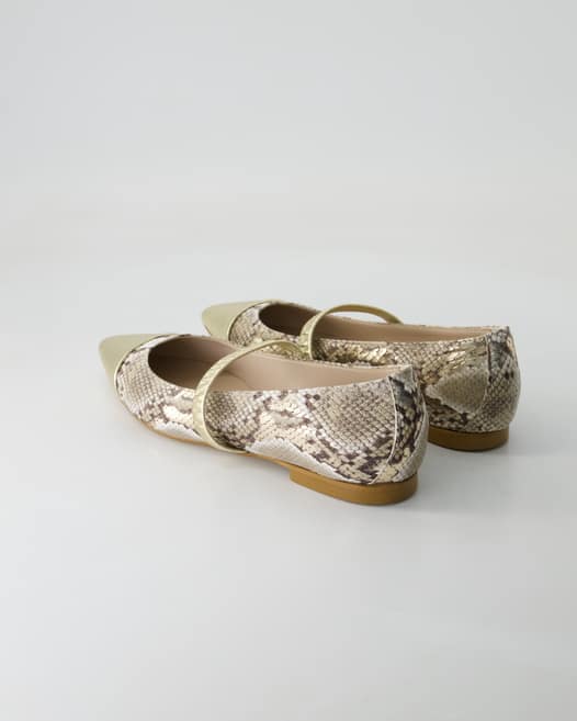 Terry B028 Ballerinas in Gold