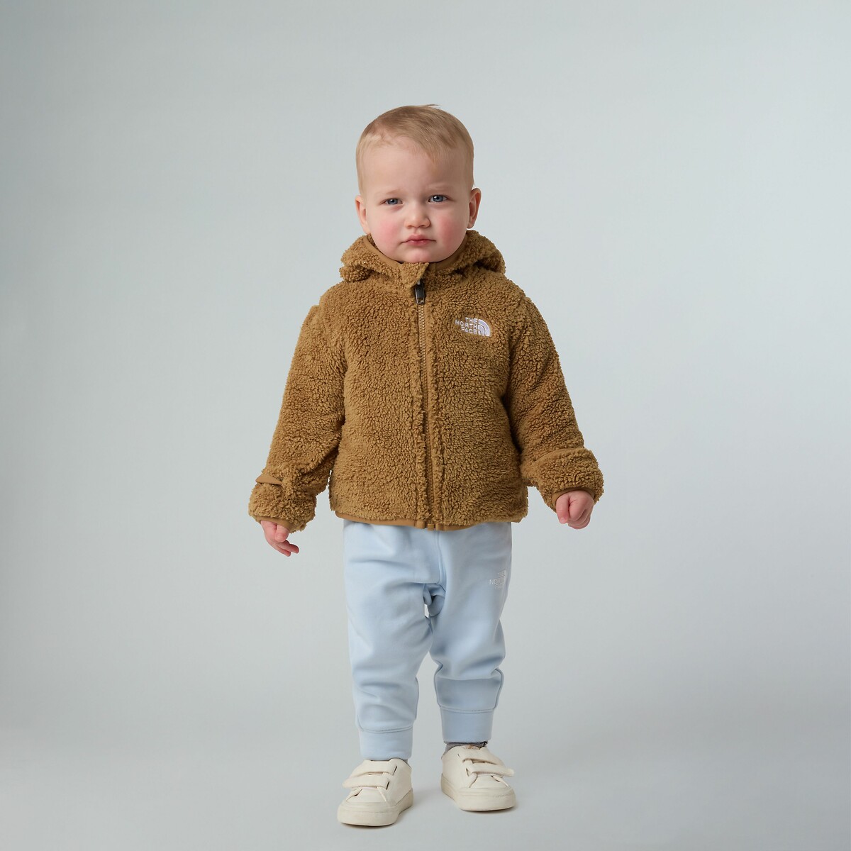 THE NORTH FACE<br>Moletom com capuz em sherpa