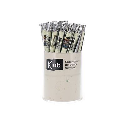 Kiub Bug Art Chat - Stylo à bille - différents modèles disponibles
