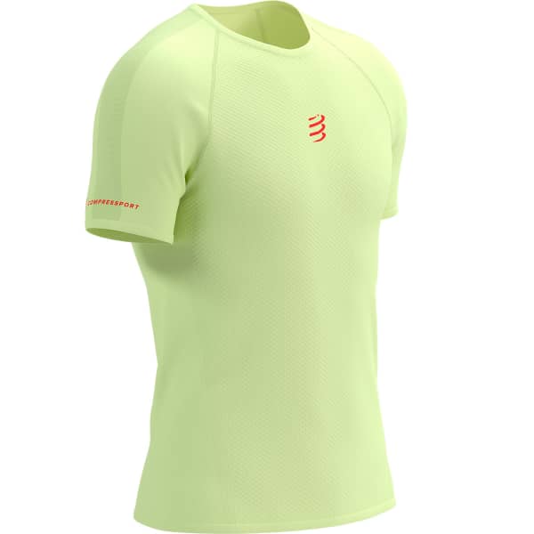 T-shirt trail COMPRESSPORT TRAIL RACING SS TSHIRT M SHADOW LIME