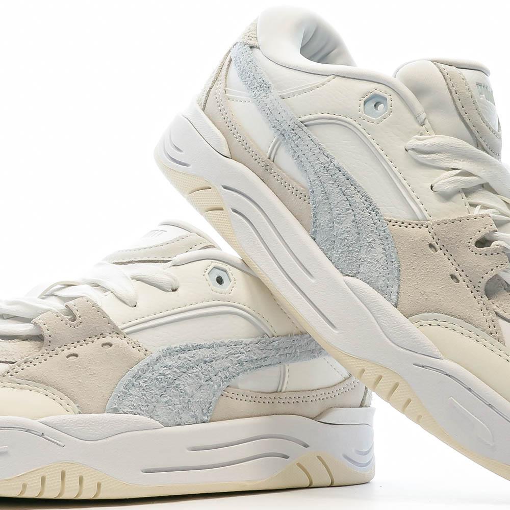 Puma Baskets Beige/Bleu Femme Puma 180 Prm