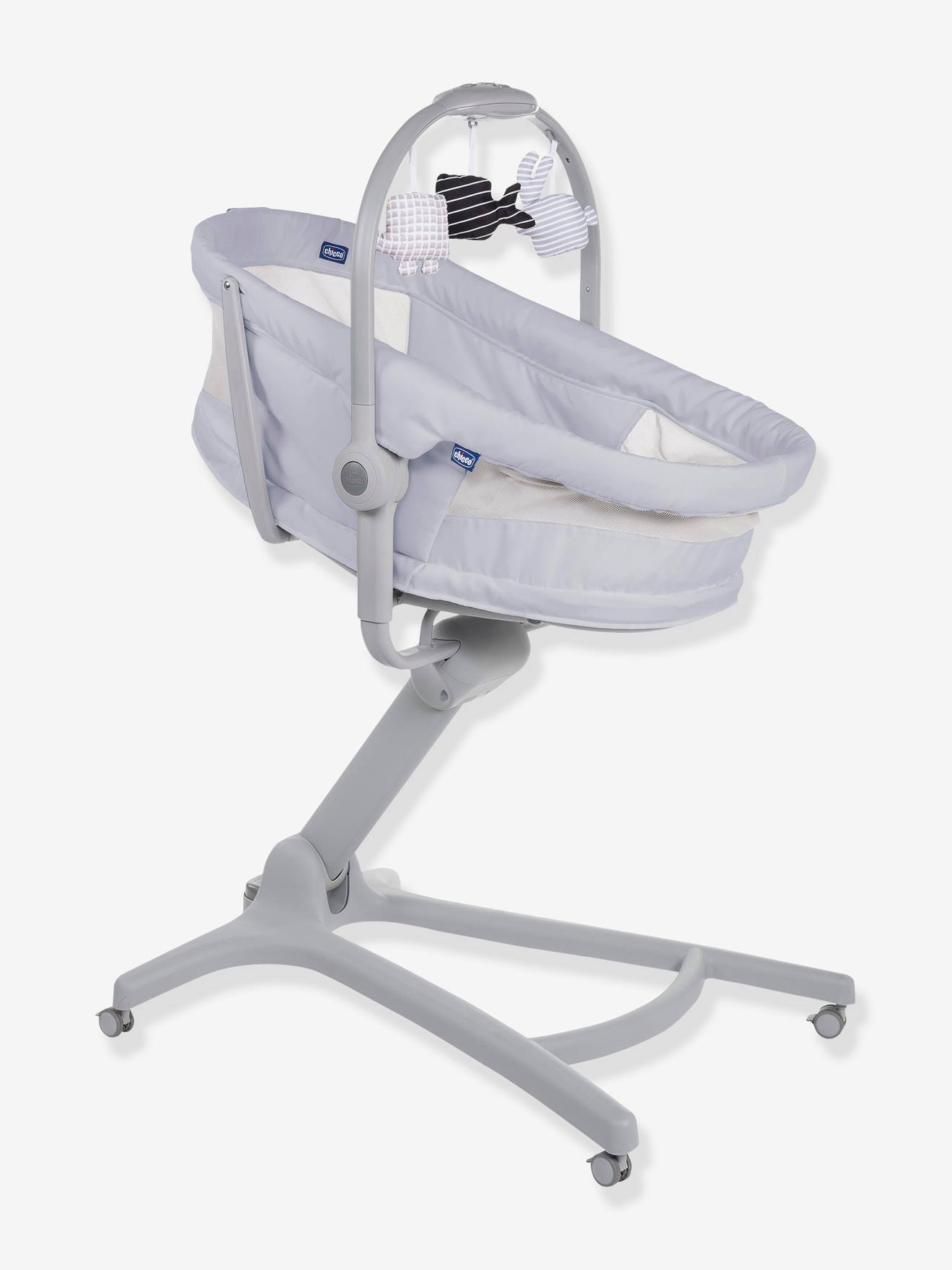 Baby Hug 4 em 1 Air CHICCO cinza escuro liso