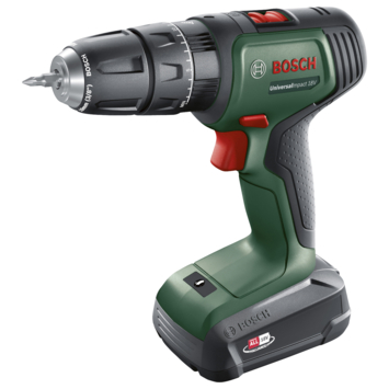 Bosch 18V klopboormachine UniversalImpact (Incl. 2 accu's 1.5Ah   lader)