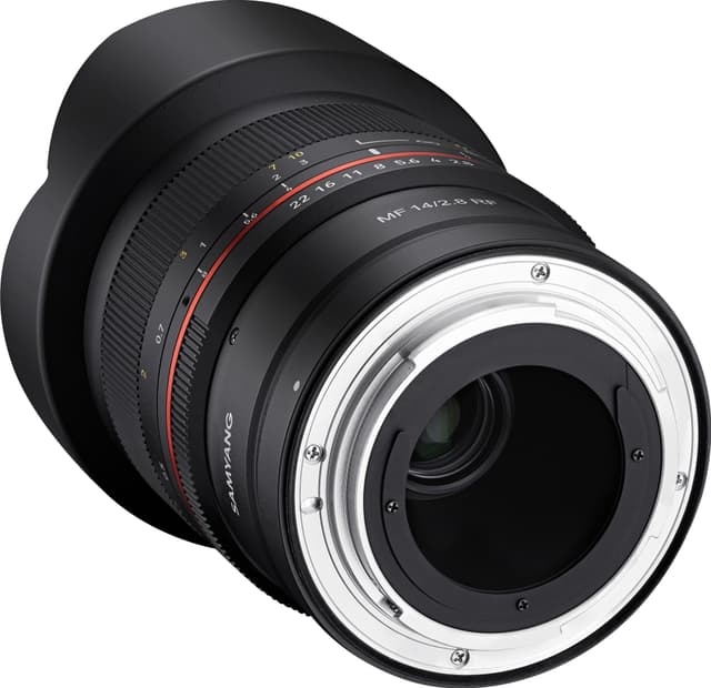 Samyang MF 14mm f/2,8 vidvinkelobjektiv til Canon RF