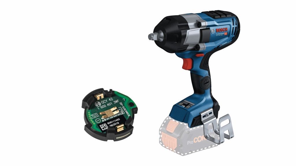 Bosch GDS 18V-1000 C Accu slagmoeraanzetter set in L-Boxx - 06019J8002
