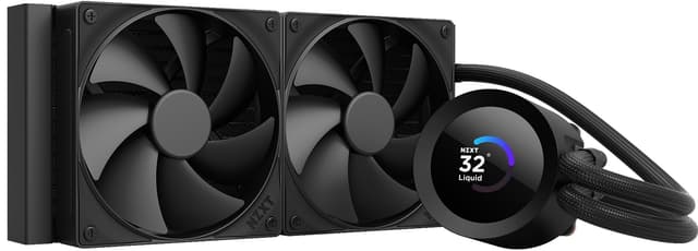 NZXT Kraken Plus 240 AiO-køler (sort)