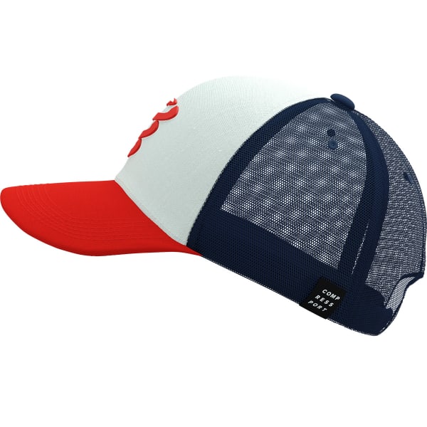 Casquette trail COMPRESSPORT TRUCKER CAP SUGAR/BLUES