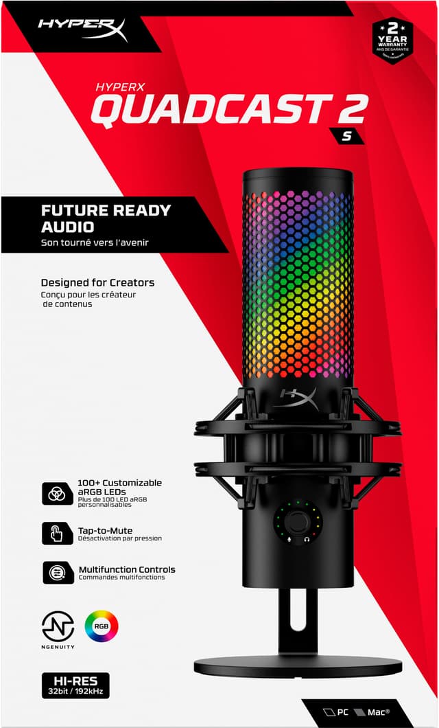 HyperX Quadcast 2 S mikrofon