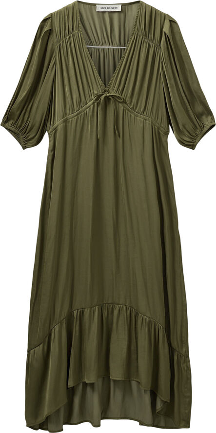 Sofie Schnoor Long dress Olive leaf