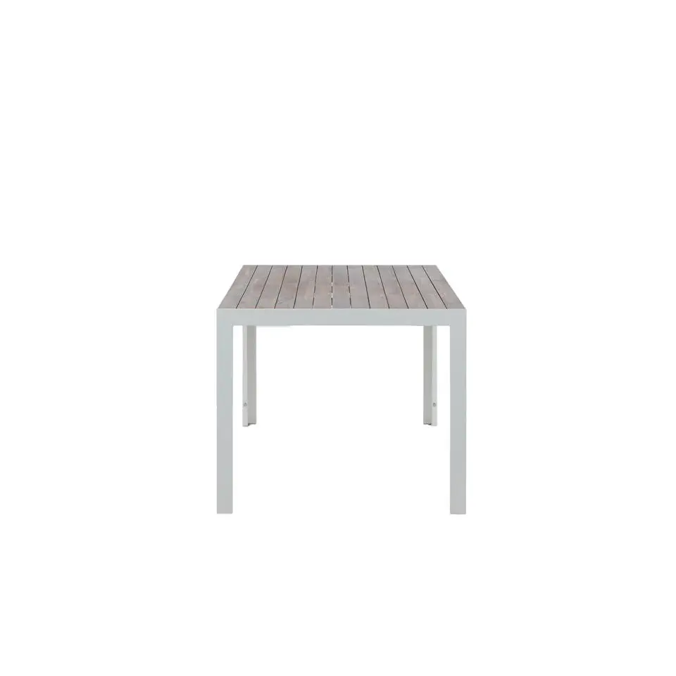 Tuintafel Acaciahout/Metaal - 200x100x76cm - Bois