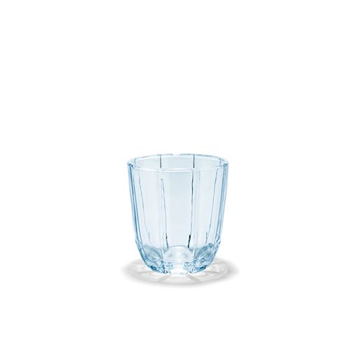 Holmegaard Lily 2-pak Vandglas, Blå Iris, 32 cl