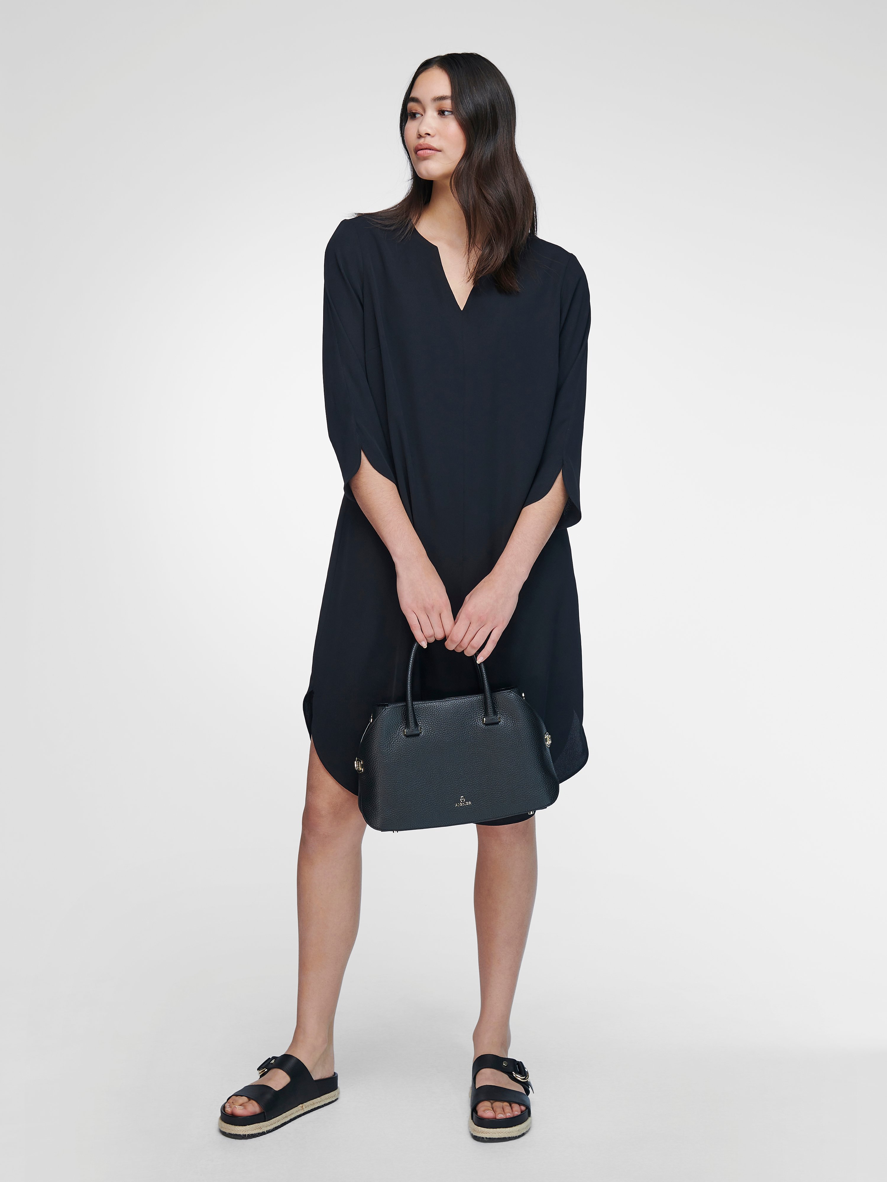 Kleid mit 3/4-Arm