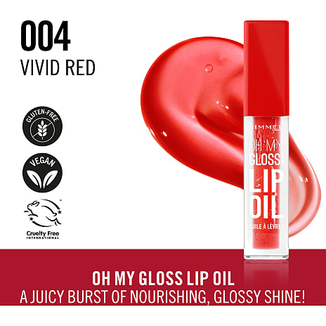 Lipgloss 004 Vivid Red