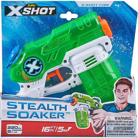 X-shot Water Warfare Stealth Soaker vandpistol - assorteret