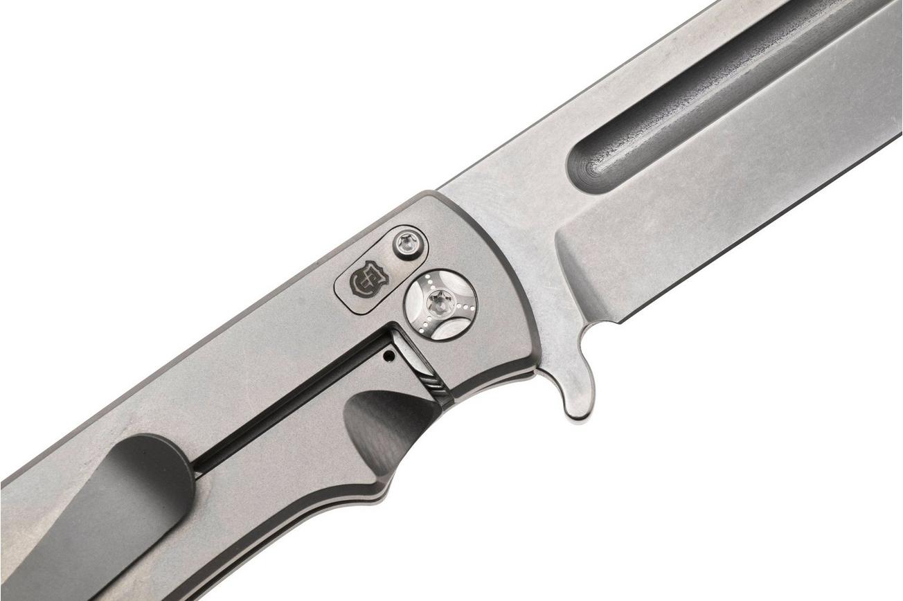 KA-BAR State & Union OSF SU6420, Stonewashed S35VN, Silver Titanium zakmes