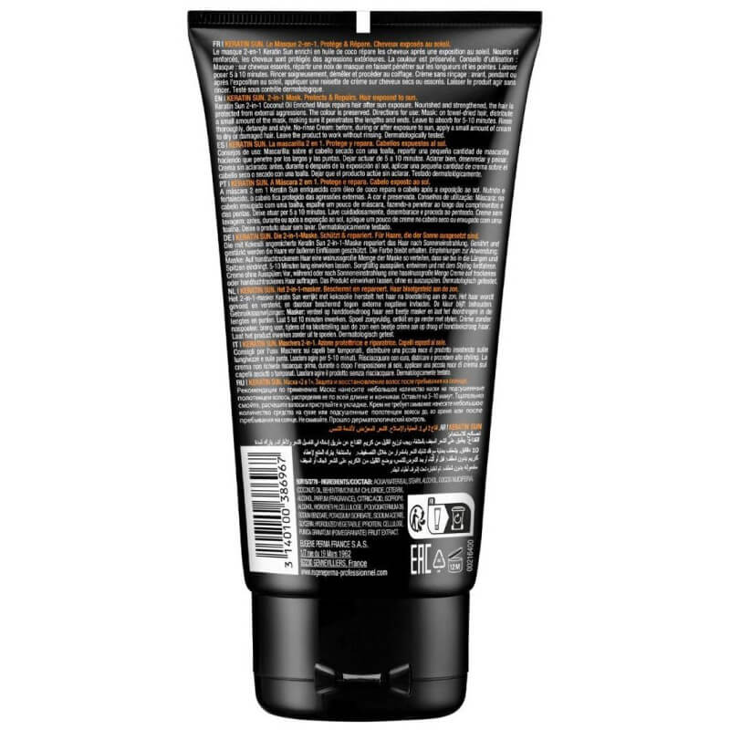 Masque 2-en-1 Essentiel Keratin Sun Eugène Perma 150ML