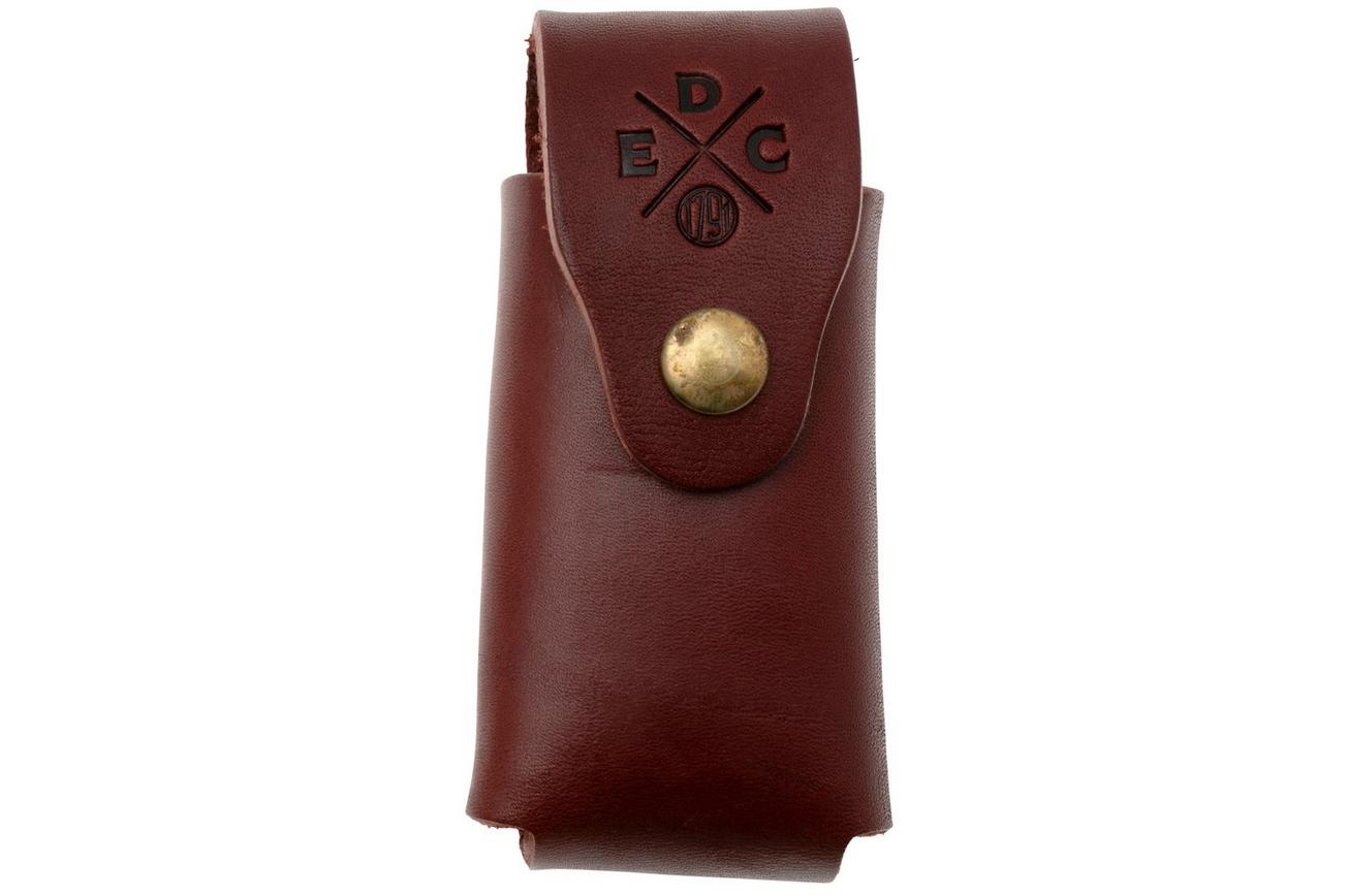 1791 EDC Heavy Duty Easy-Slide Solo Snap EDC-HD-ES-SLS-CHN-A Chestnut, lederen riemfoedraal