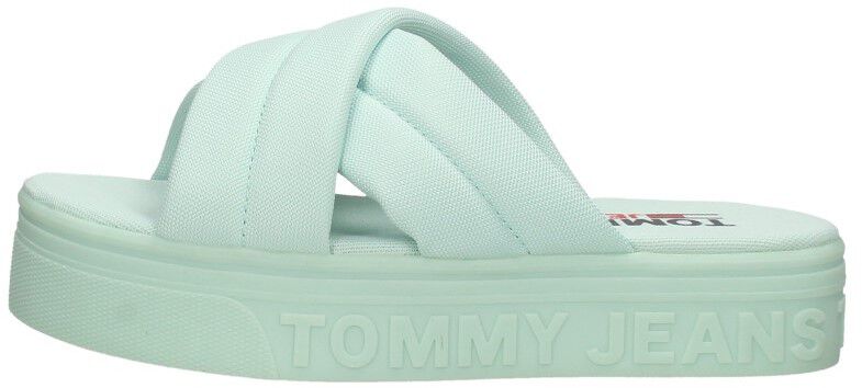 Tommy Hilfiger Tommy Jeans Flatform Sandal licht blauw