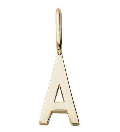 Design Letters Vedh?ng Til Halsk?de - A - 18 K Guldbelagt