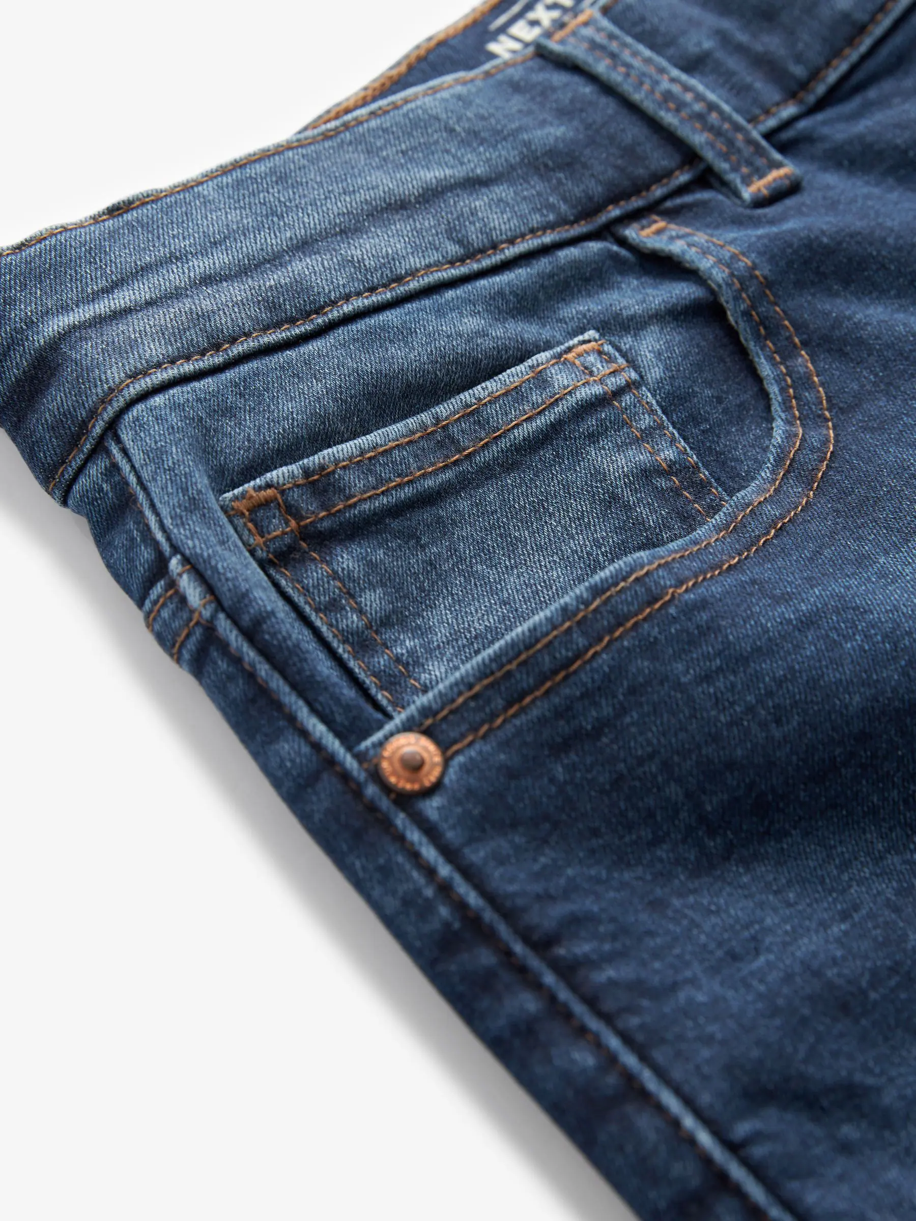 Normaal blauw - Klassieke stretchy Jeans met relaxed fit