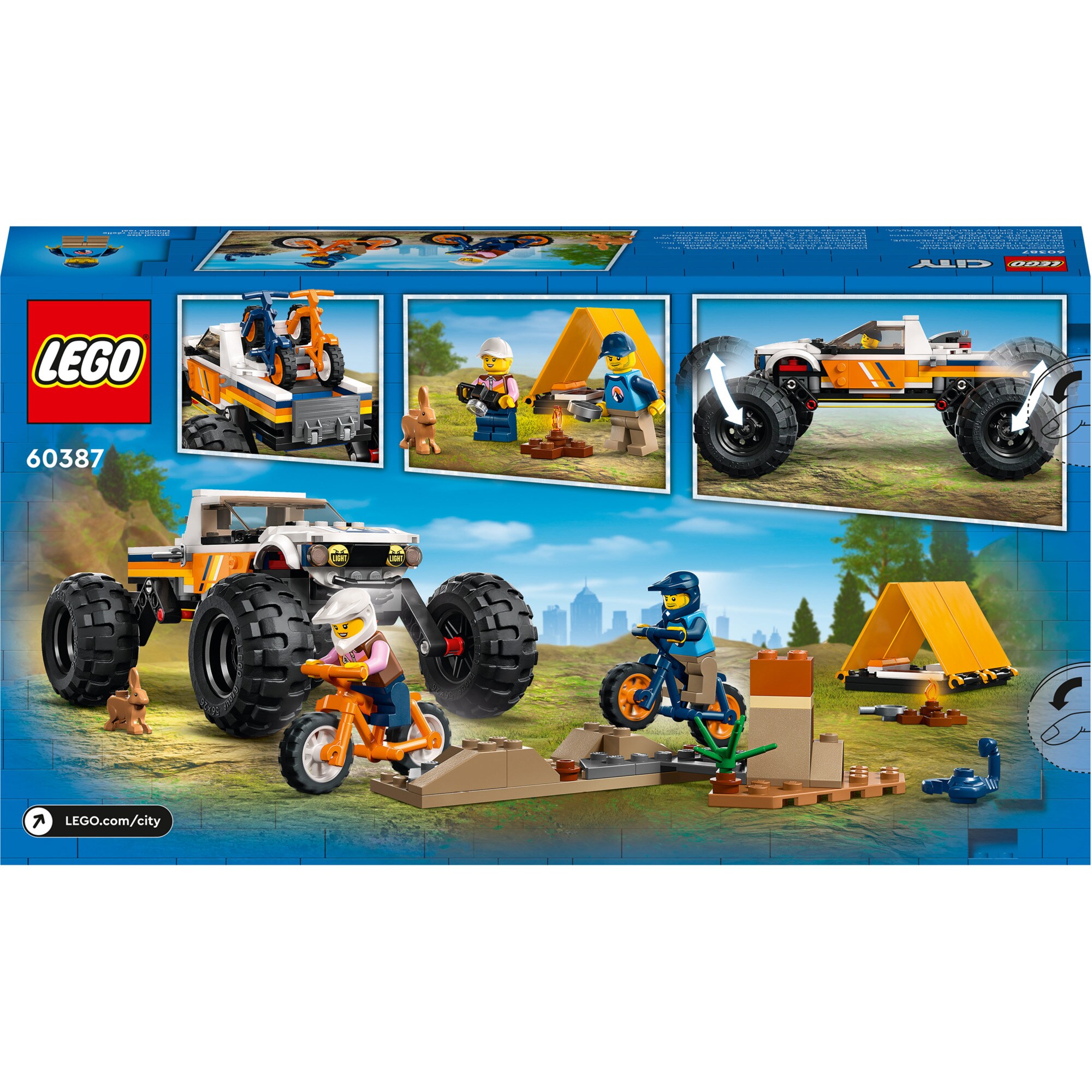 LEGO Konstruktionsspielzeug City Offroad Abenteuer