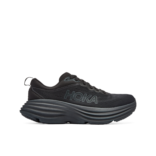 Hoka Bondi 8 Sneakers, Black/Black, 39 1/3