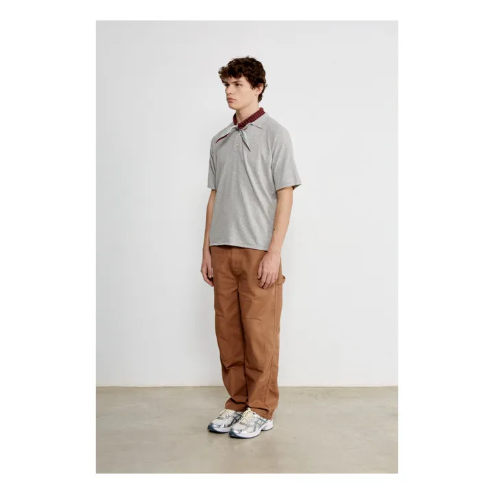 Edmmond Studios Polo Dandelion | Gris clair