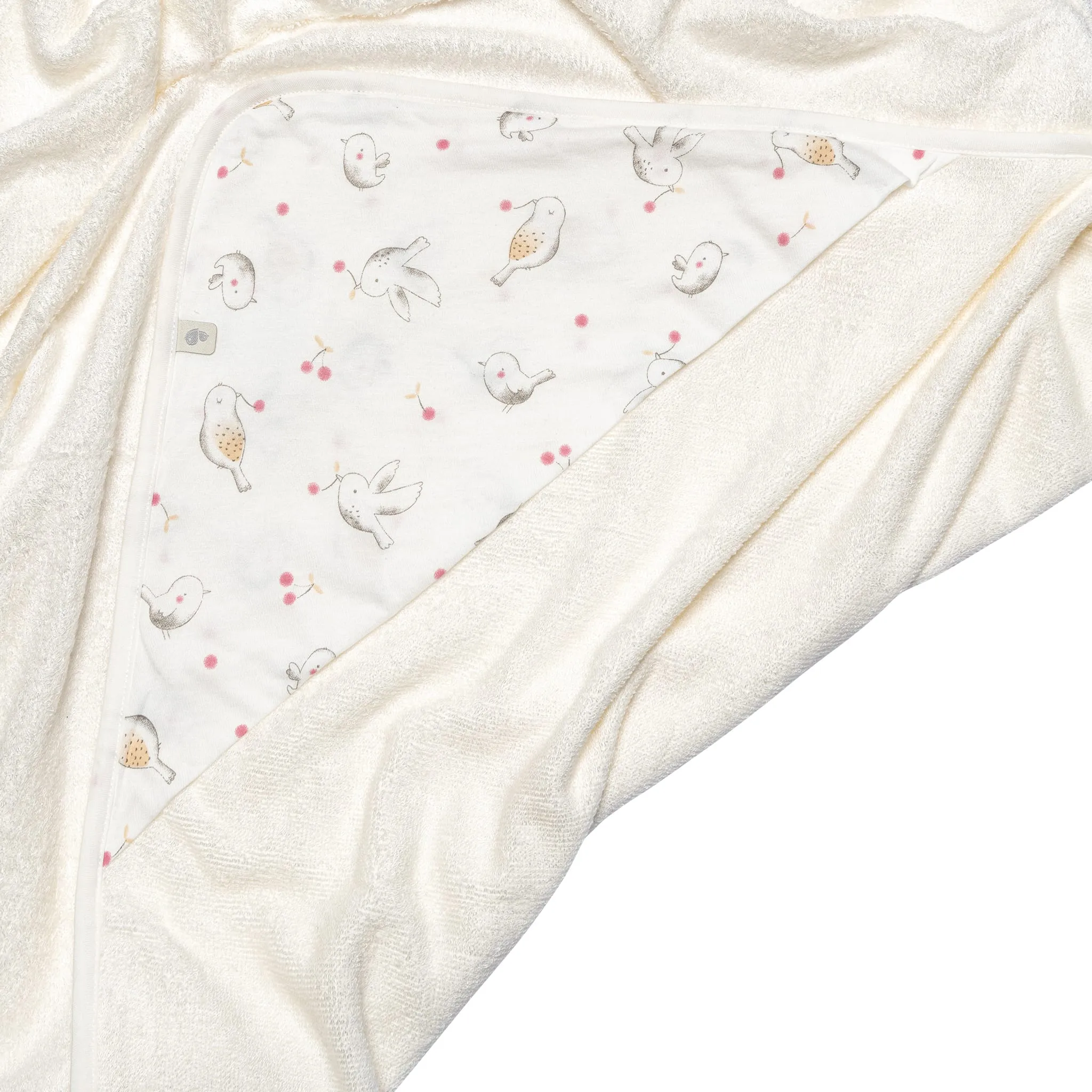 Perlimpinpin Serviette à Capuchon en Bambou - Pics bois