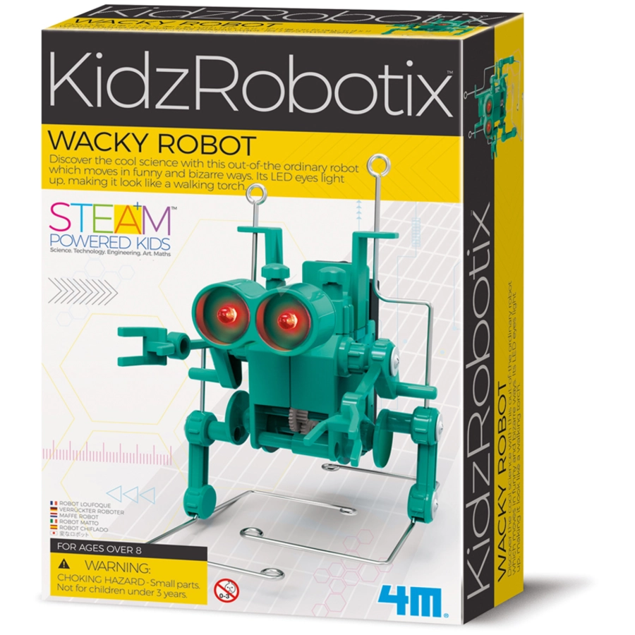 4M KidzRobotix - Verrückter Roboter Mehrfarbig
