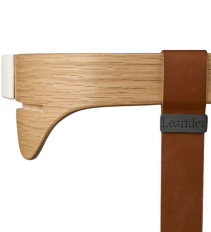 Leander Classic+ Hochstuhl - Eiche Natur m. Lederband
