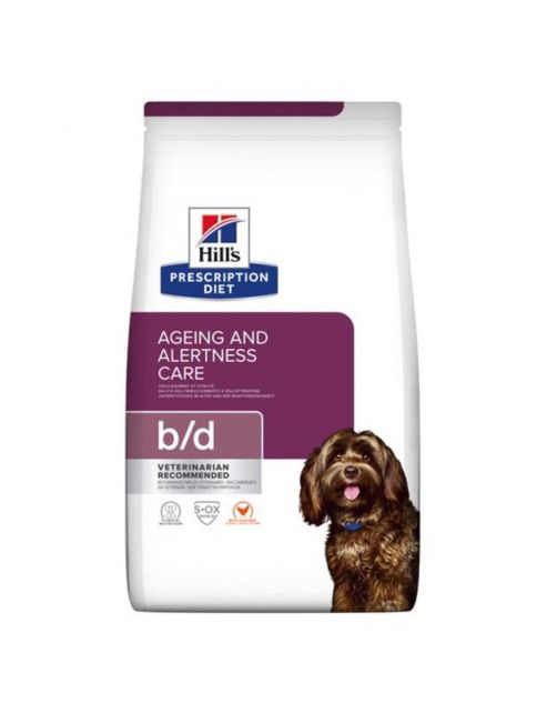 Hill's Prescription Diet B\/D Ageing And Alertness Care Zak - Hondenvoer - Kip 12 kg