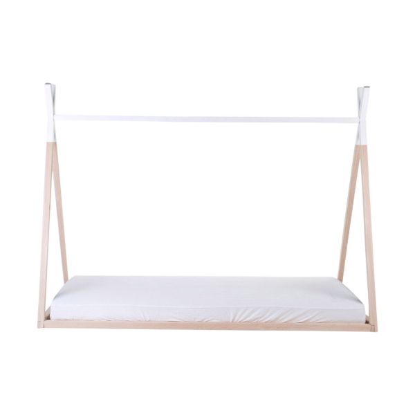 Childhome Bedframe Naturel / Wit 90 x 200 cm