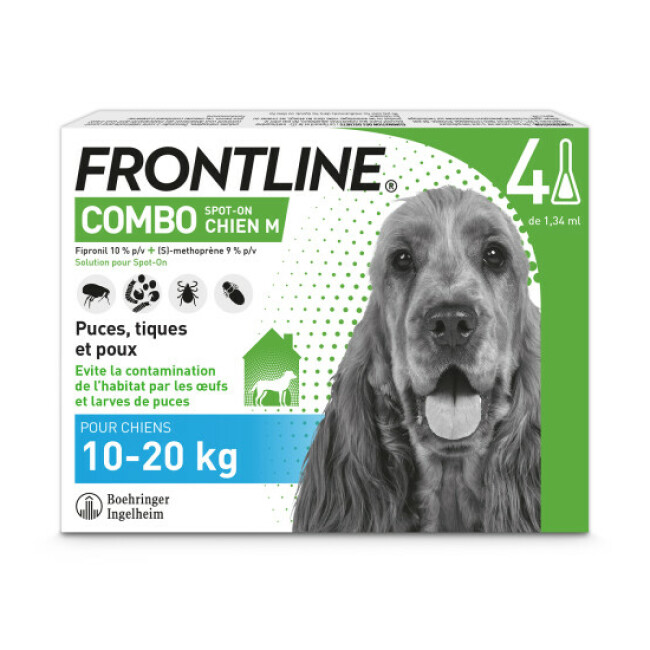 Frontline Combo soin antiparasitaire pour chiens