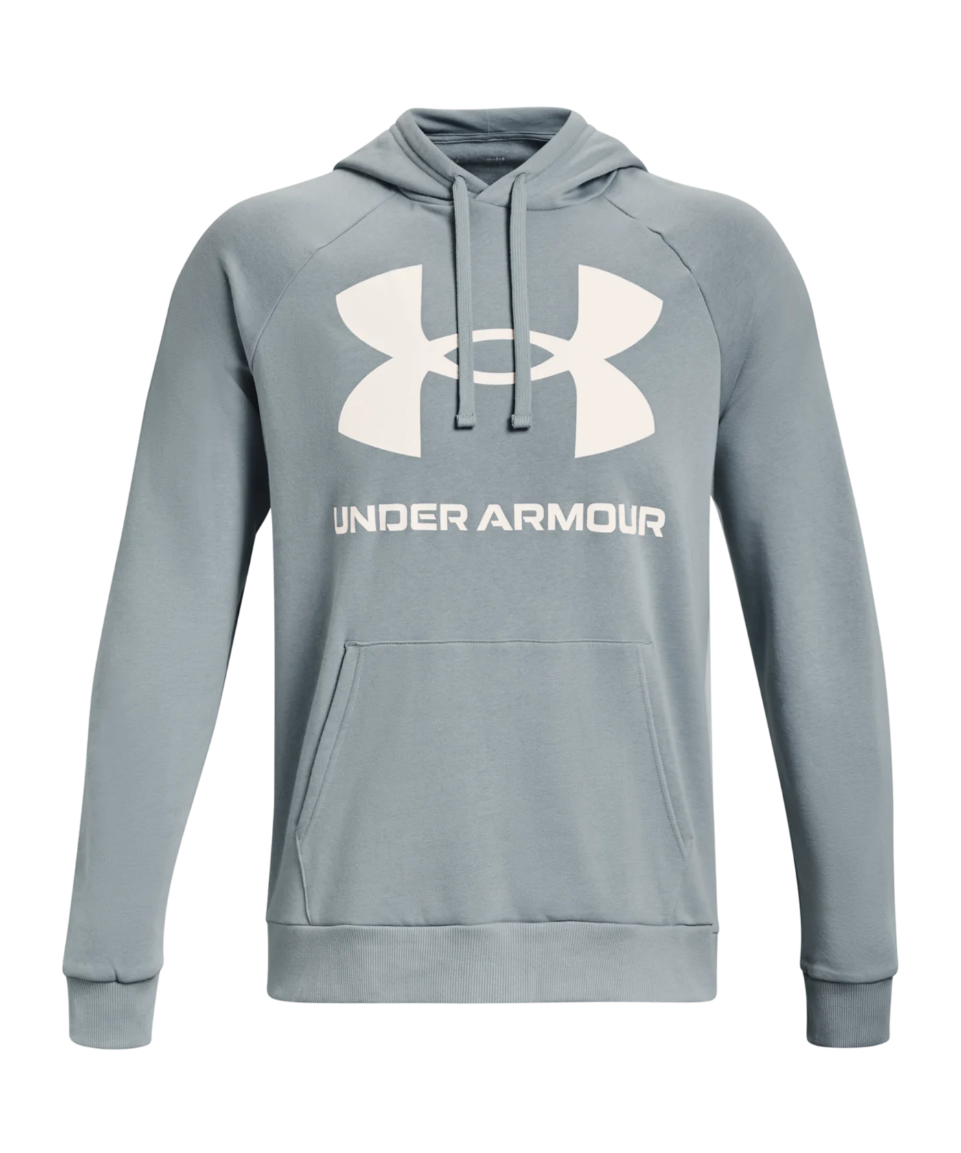 Under Armour Rival Fleece Big Logo Hoody Blau F465