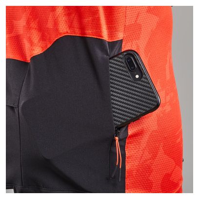 Maillot Manches Courtes Rockrider ST 500 Rouge